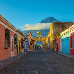Ville d'Antigua au Guatemala